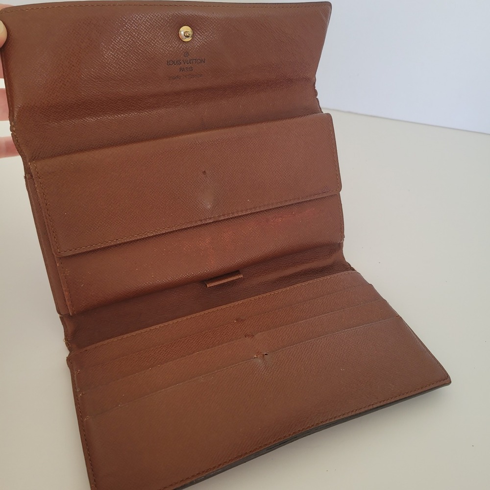 Louis Vuitton Monogram Porte Tresor International Wallet Brown M61215 TH0051 - Picture 3 of 14